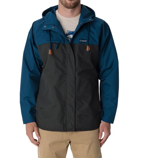 Blue and Gray Angler Jacket