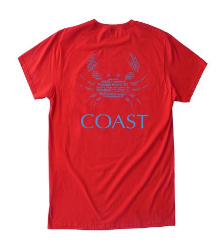 Beach Crab - Regatta Red Shirt