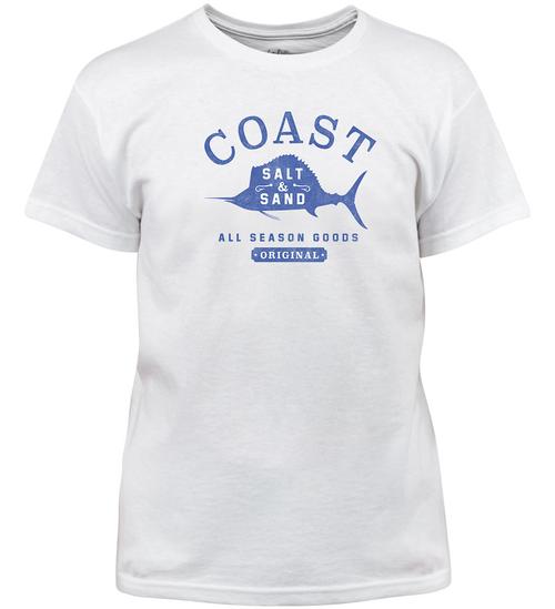 Coast Apparel Boys Salt and Sand Saltwater Tee white front