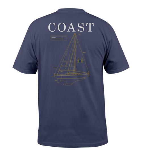 Sailboat Classic Pocket Tee