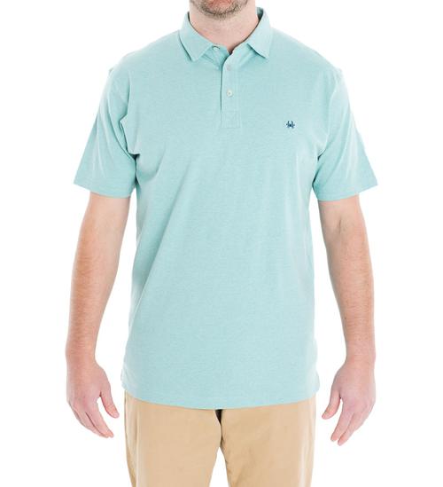 cotton polo - turquoise 