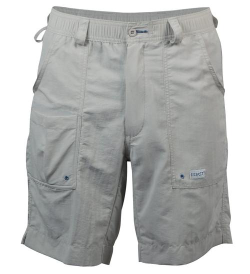 angler shorts - fishing shorts - koozie pocket shorts