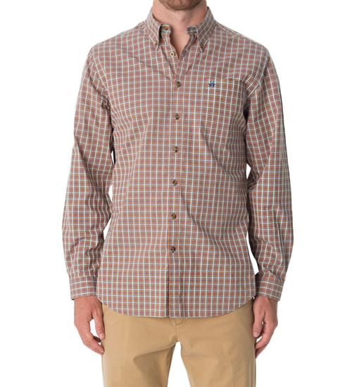 casual button down shirts - dress shirt with plaid pattern