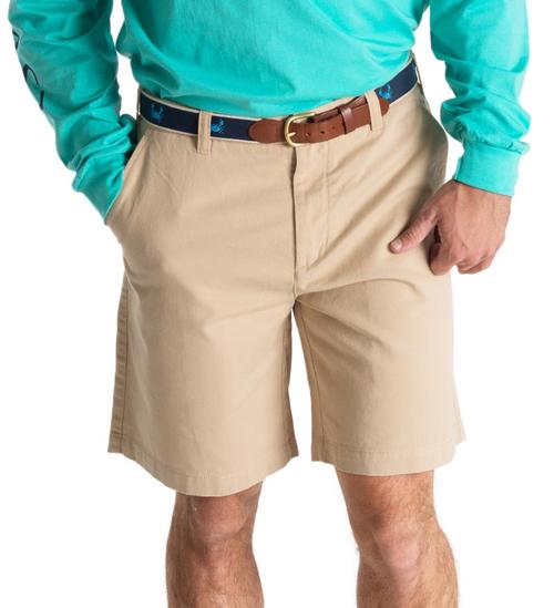 Deck Shorts 8.5" - Coast Apparel Khaki Flat Front Shorts