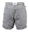 gray 6.5" angler shorts - back