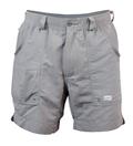 gray 6.5" angler shorts - fishing shorts - beach shorts - quick dry