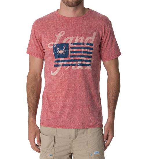 Land of the Free flag - Coast Apparel Cool T-Shirt