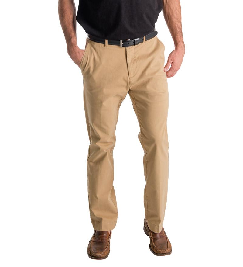 mens pants - beach pants - front khaki