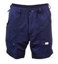 navy 6.5" angler shorts - neoprene pocket