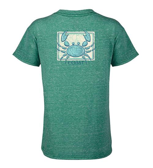 Kids Graphic T-Shirt with sketch crab on back