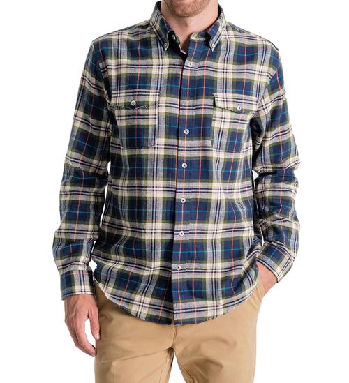 unisex flannel shirt front